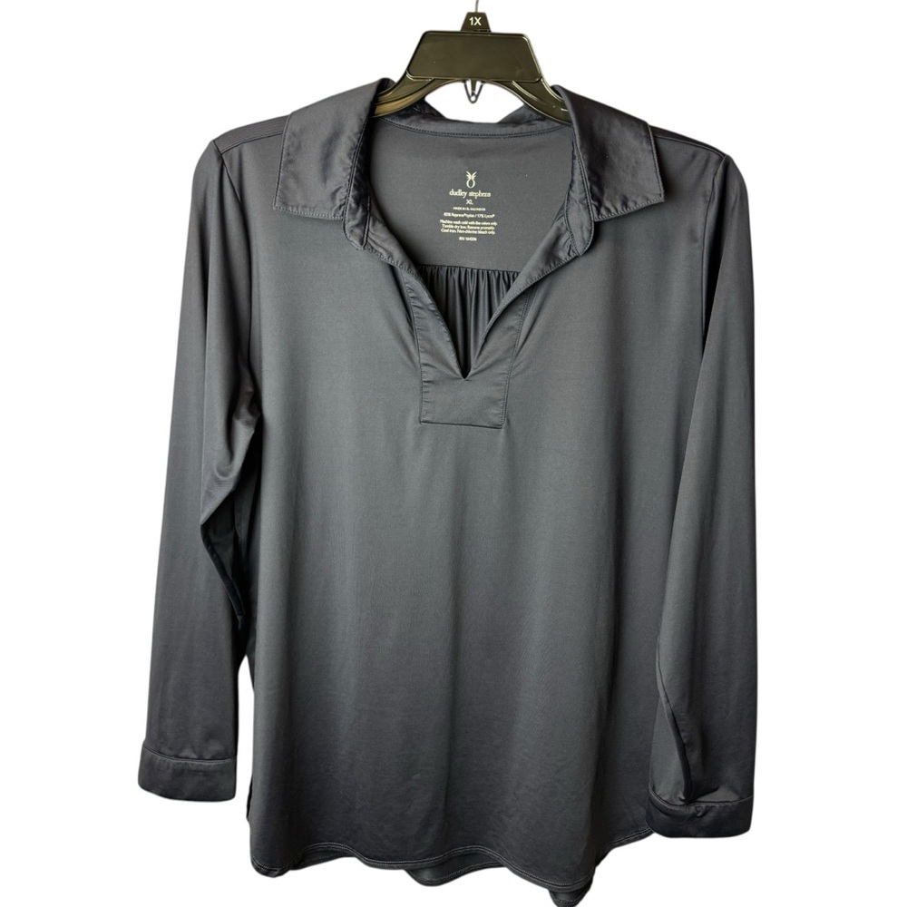 Dudley Stephen’s Long Sleeve Top Navy XL